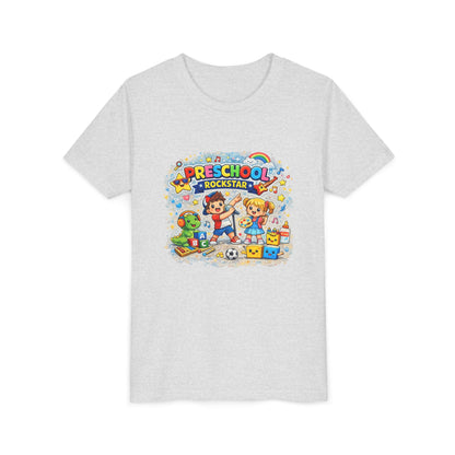 Preschool Rockstar Youth Tee — Cute Back-to-School Toddler Shirt
