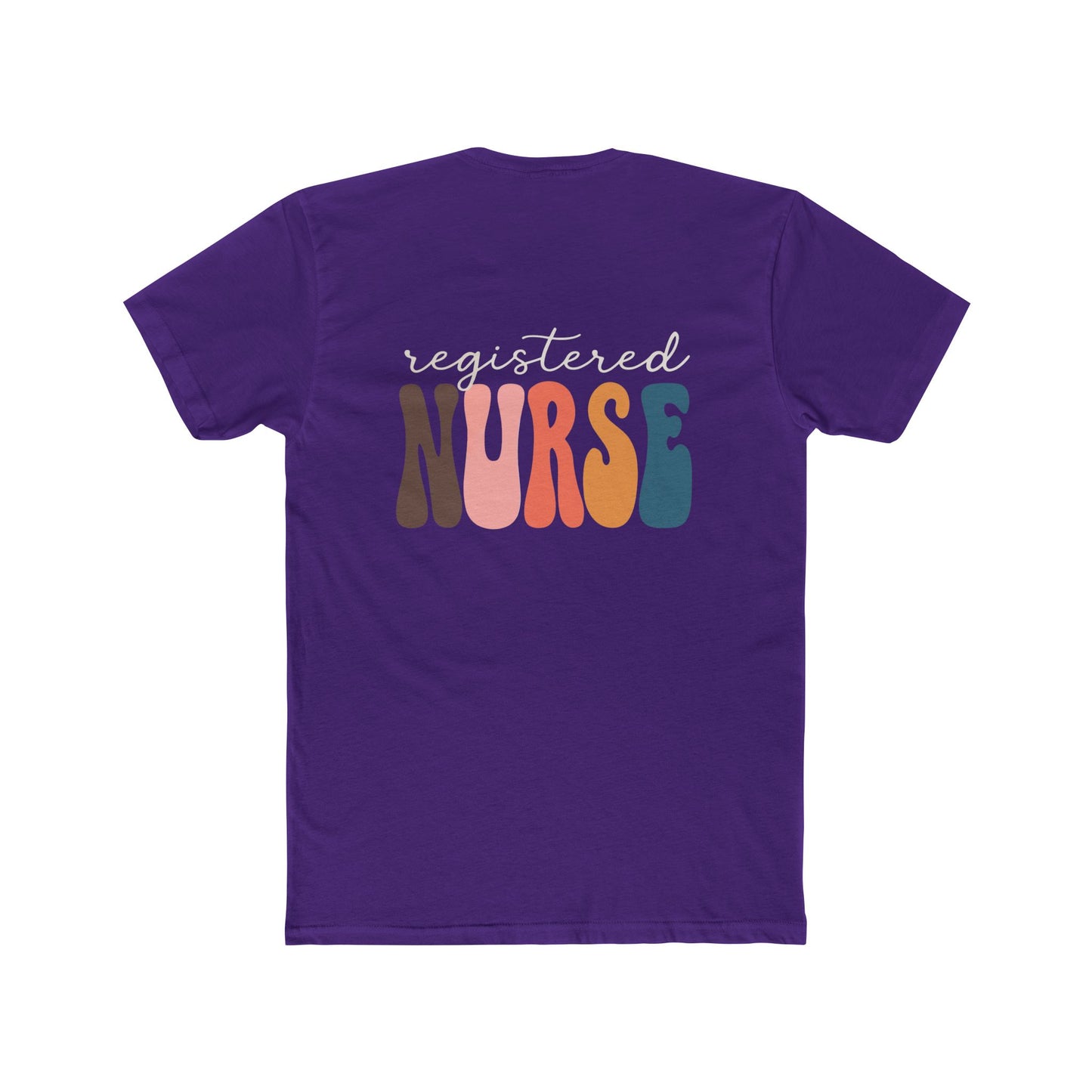 Nurse Retro Bubble Letter T-Shirt
