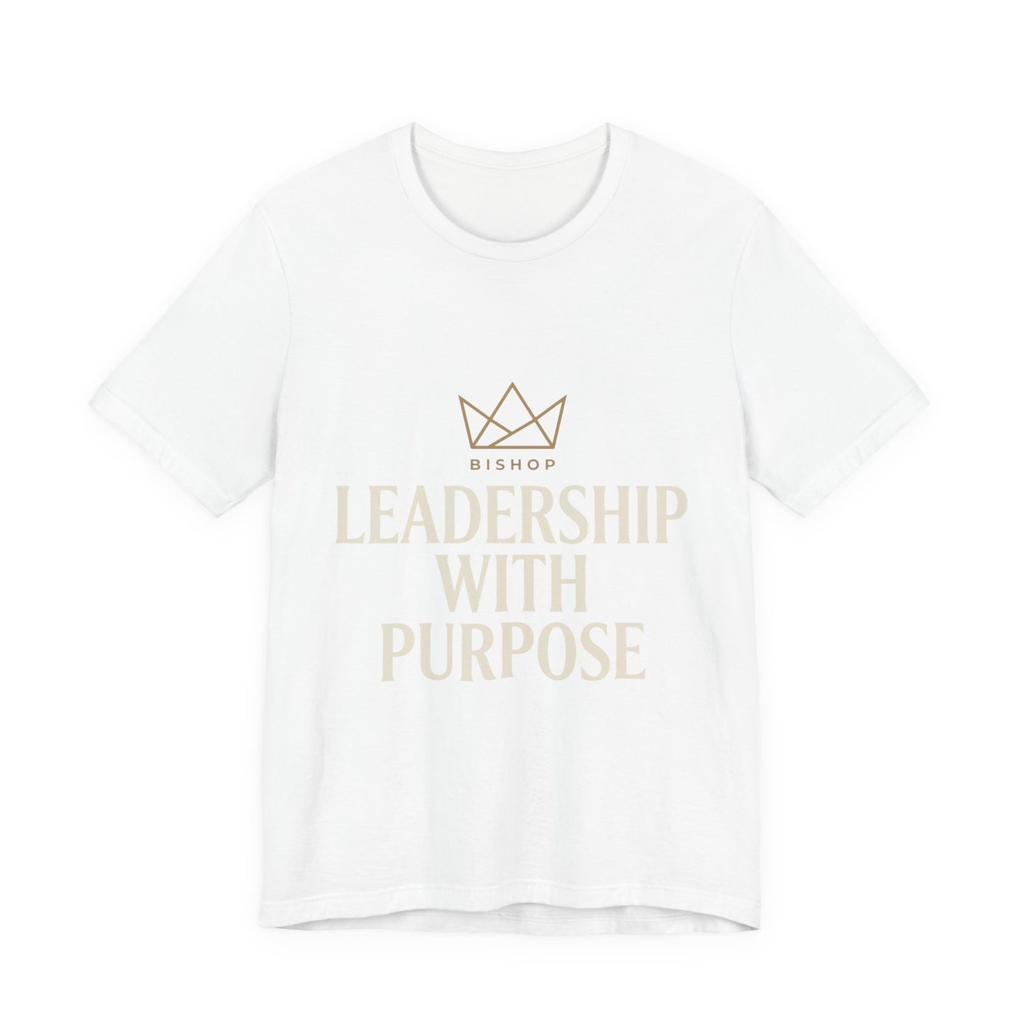 Leadership With Purpose Tee — Inspirational Crown Graphic T-Shirt