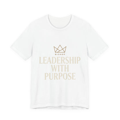 Leadership With Purpose Tee — Inspirational Crown Graphic T-Shirt