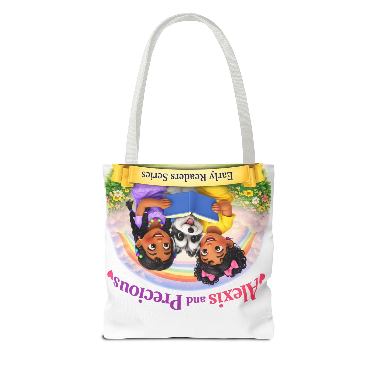 Children's Tote Bag – "Alexis and Precious" Early Readers Book Design