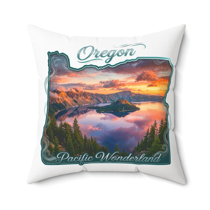Spun Polyester Square Pillow