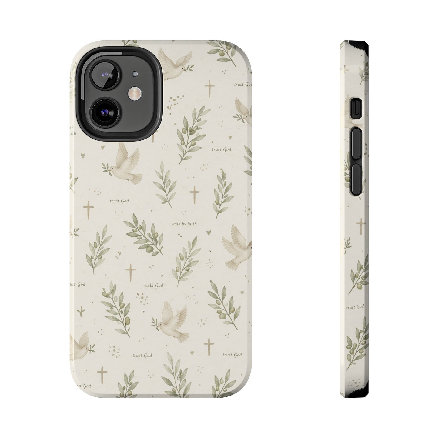 Walk By Faith Phone Case | Christian Floral iPhone Case