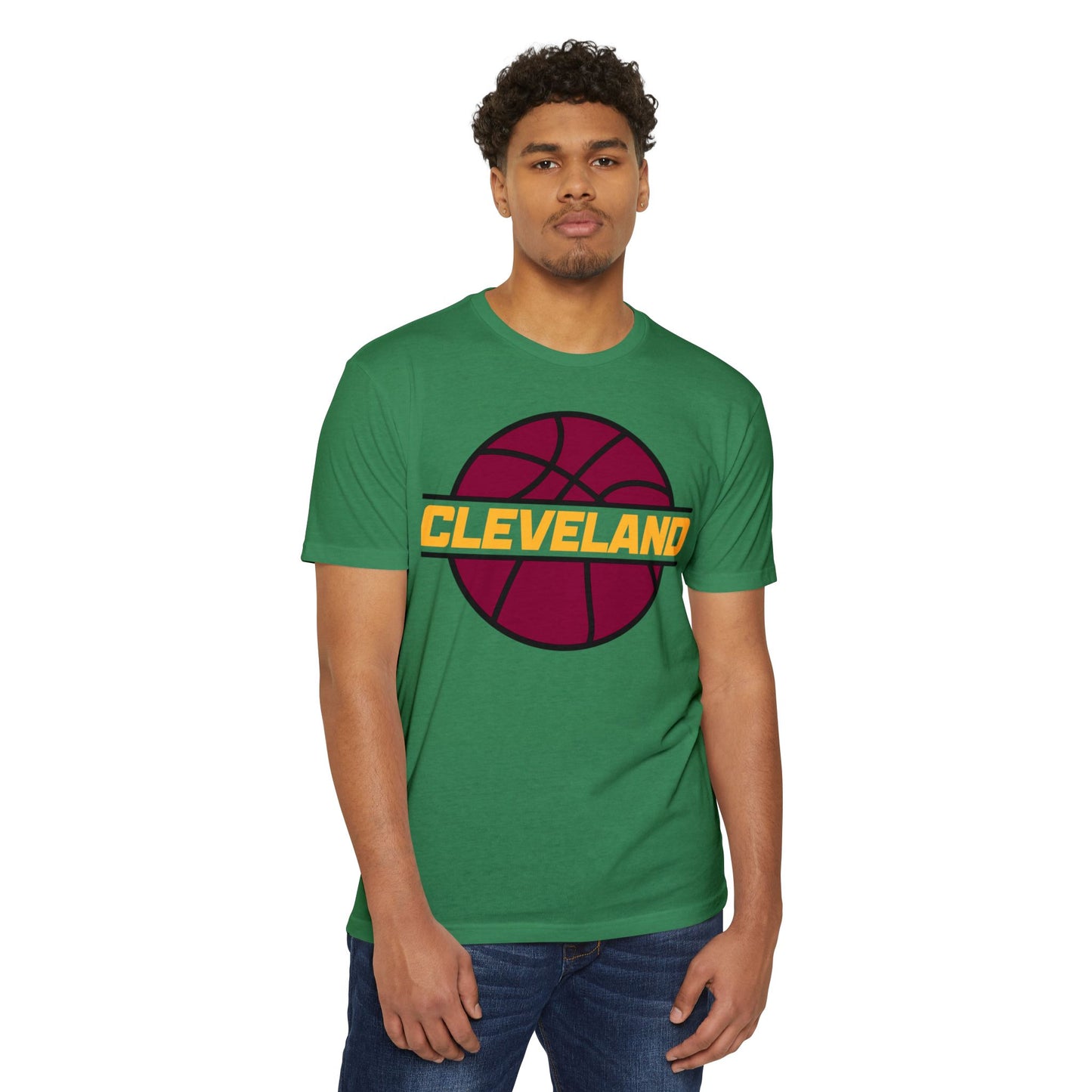Cleveland Heart T-Shirt — Retro Script City Pride Tee