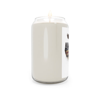 Patriotic Eagle 'AMERICA' Soy Candle – 13.75 oz Scented Jar