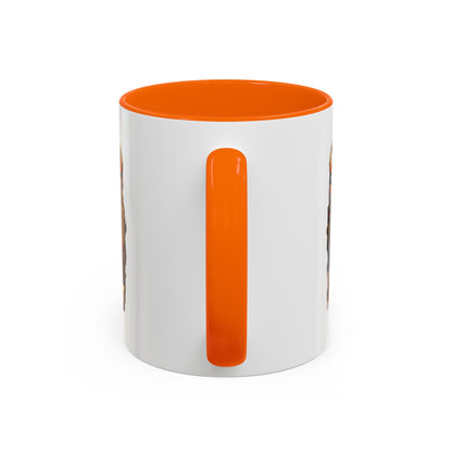 Cleveland Ohio Vintage Football Accent Coffee Mug (11/15oz)
