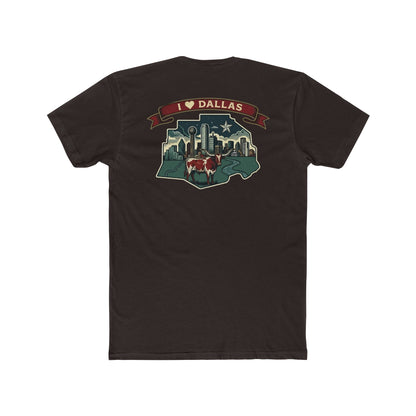 I Heart Dallas Tee — Vintage Dallas Skyline T-Shirt