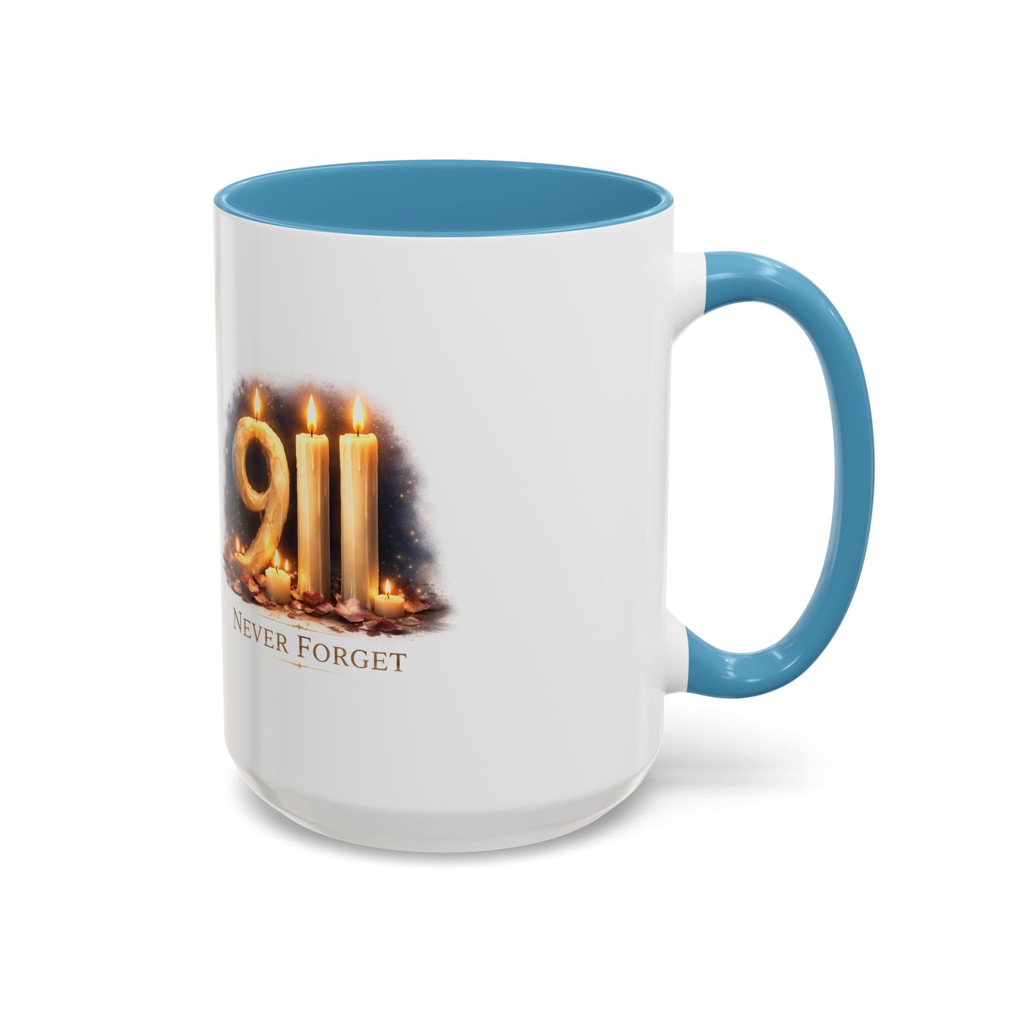 9/11 Never Forget Memorial Coffee Mug
