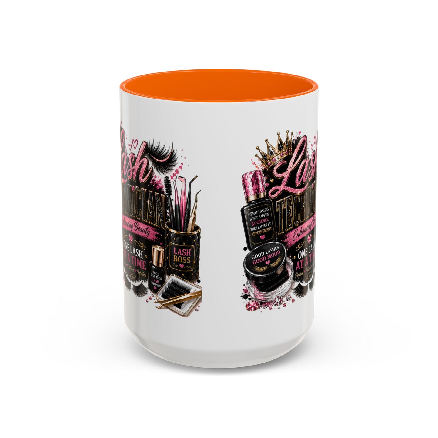 Lash Technician Coffee Mug — "Lash Technician: One Lash at a Time" Accent Mug