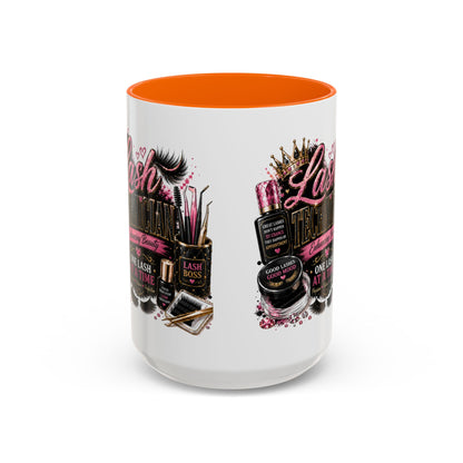 Lash Technician Coffee Mug — "Lash Technician: One Lash at a Time" Accent Mug