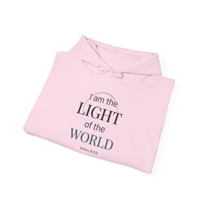 I Am the Light of the World -John 8:12 Hoodie