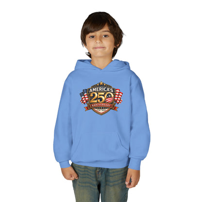 Youth Hoodie — "America's 250th Anniversary" Patriotic 1776-2026 Celebration Design