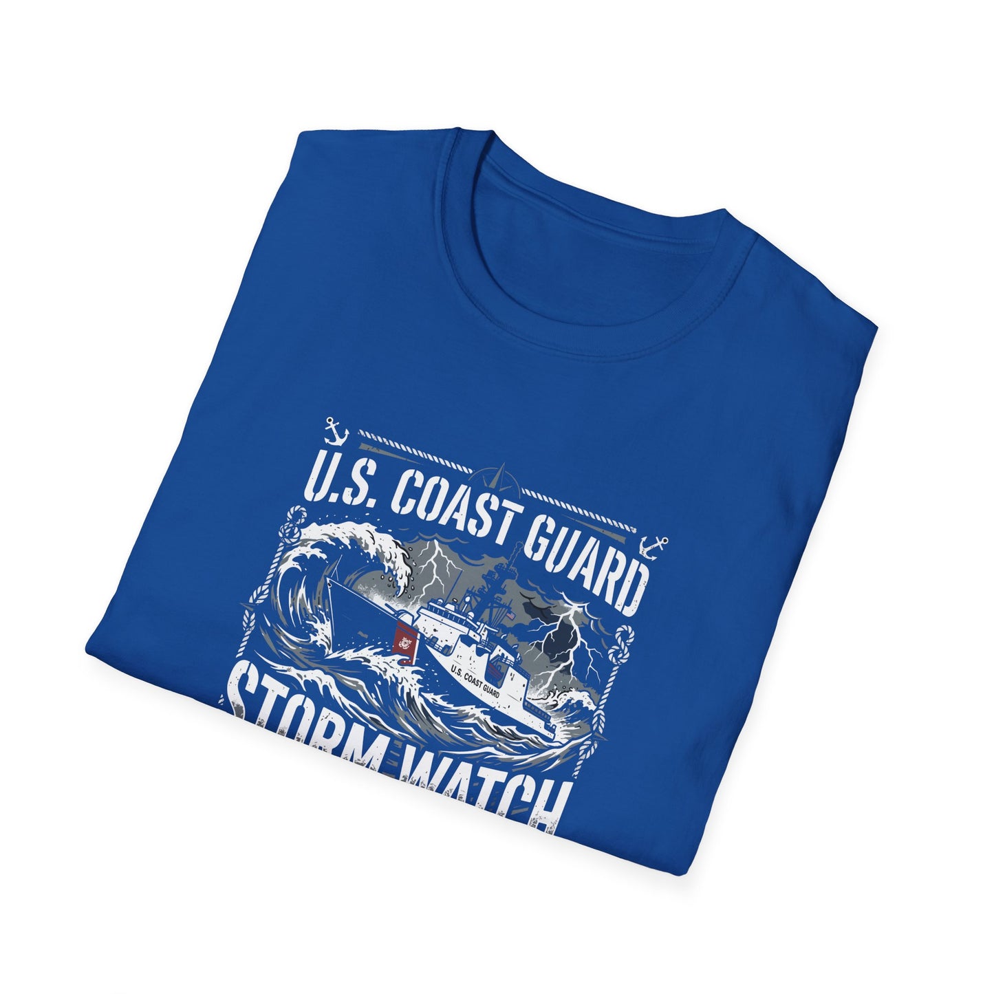 U.S. Coast Guard  Storm Watch Semper Paratus T-Shirt