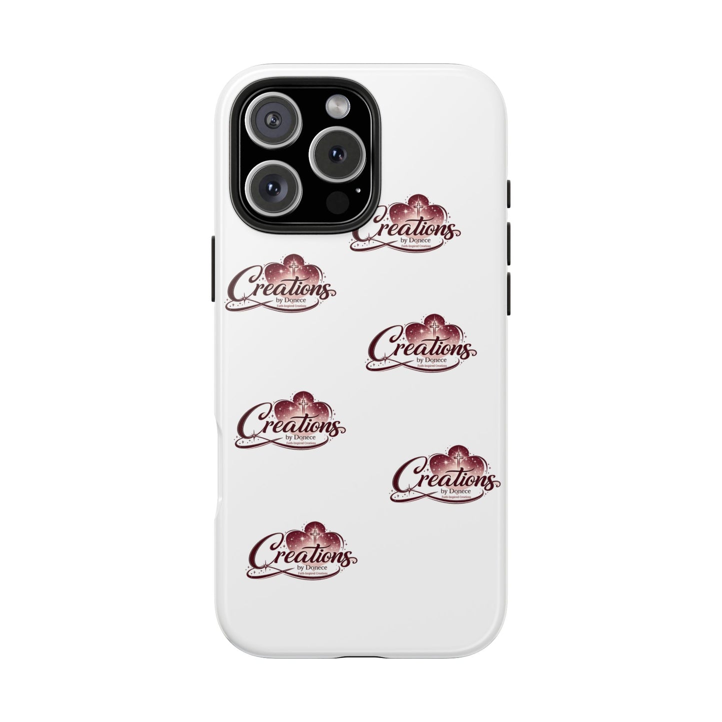Logo Pattern Tough Phone Case — Creations Repeat Design