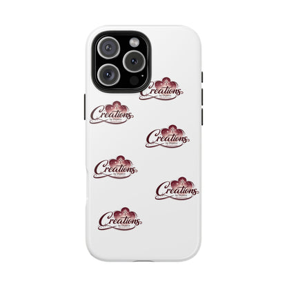 Logo Pattern Tough Phone Case — Creations Repeat Design