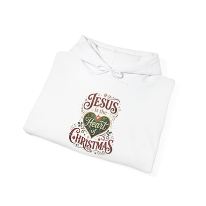 Jesus Is the Heart of Christmas Hoodie