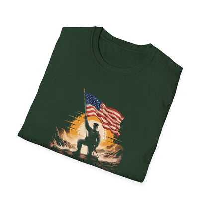 Navy Built • American Made T‑Shirt
