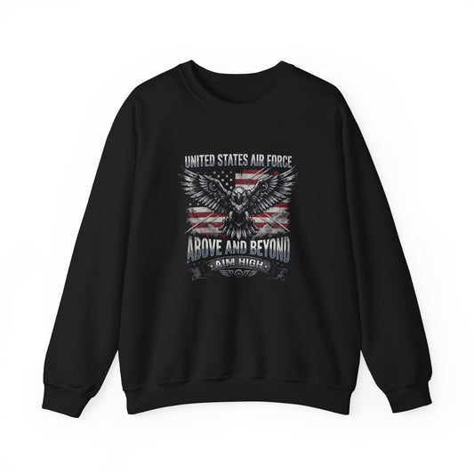 United States Air Force Eagle  Above and Beyond Sweatshirt