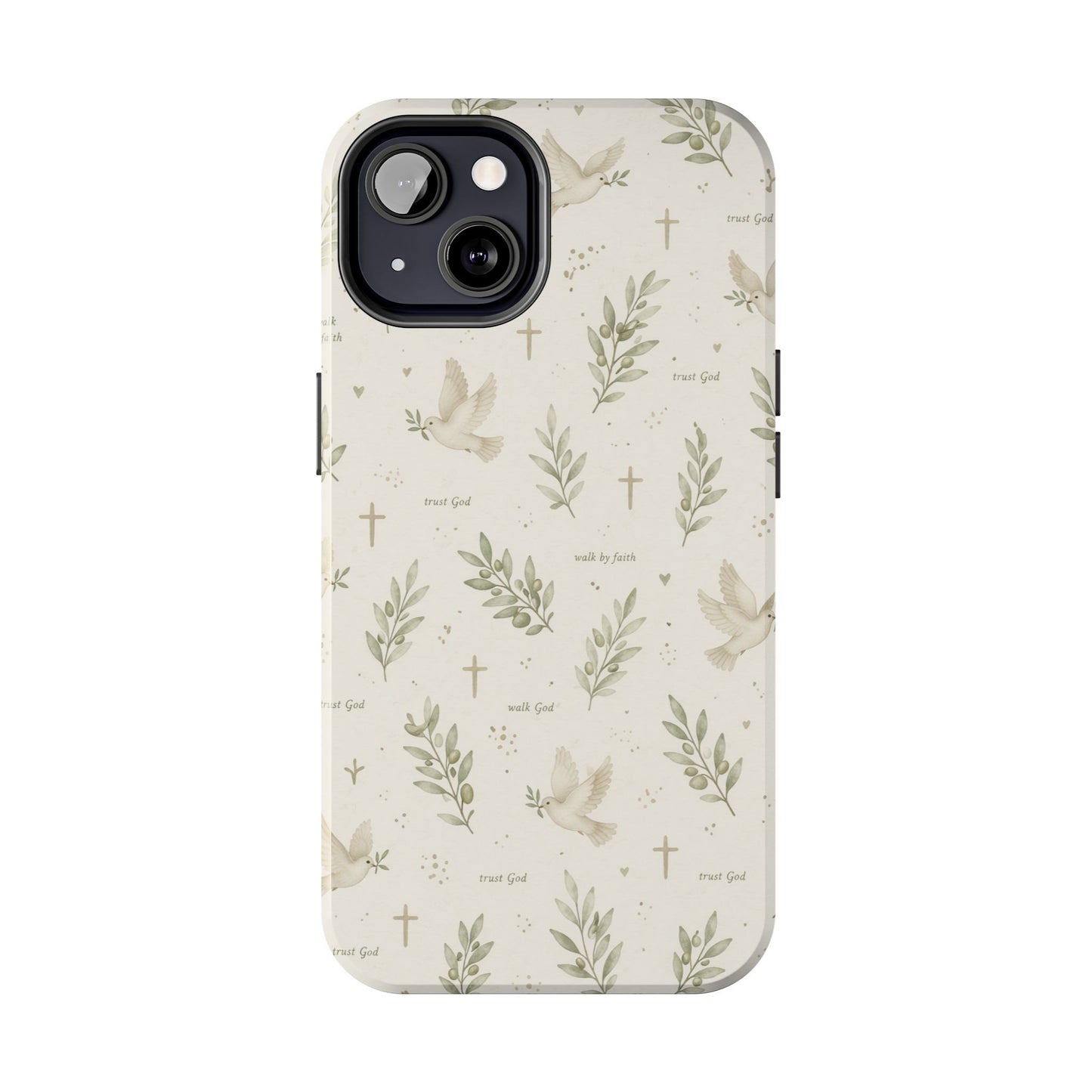 Walk By Faith Phone Case | Christian Floral iPhone Case