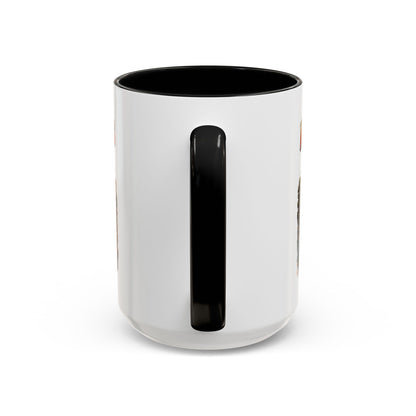 Dallas Skyline Accent Coffee Mug — Texas Souvenir Mug with Guitar & Cityscape
