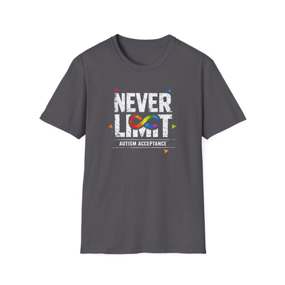 Never Limt Autism Acceptance T-Shirt