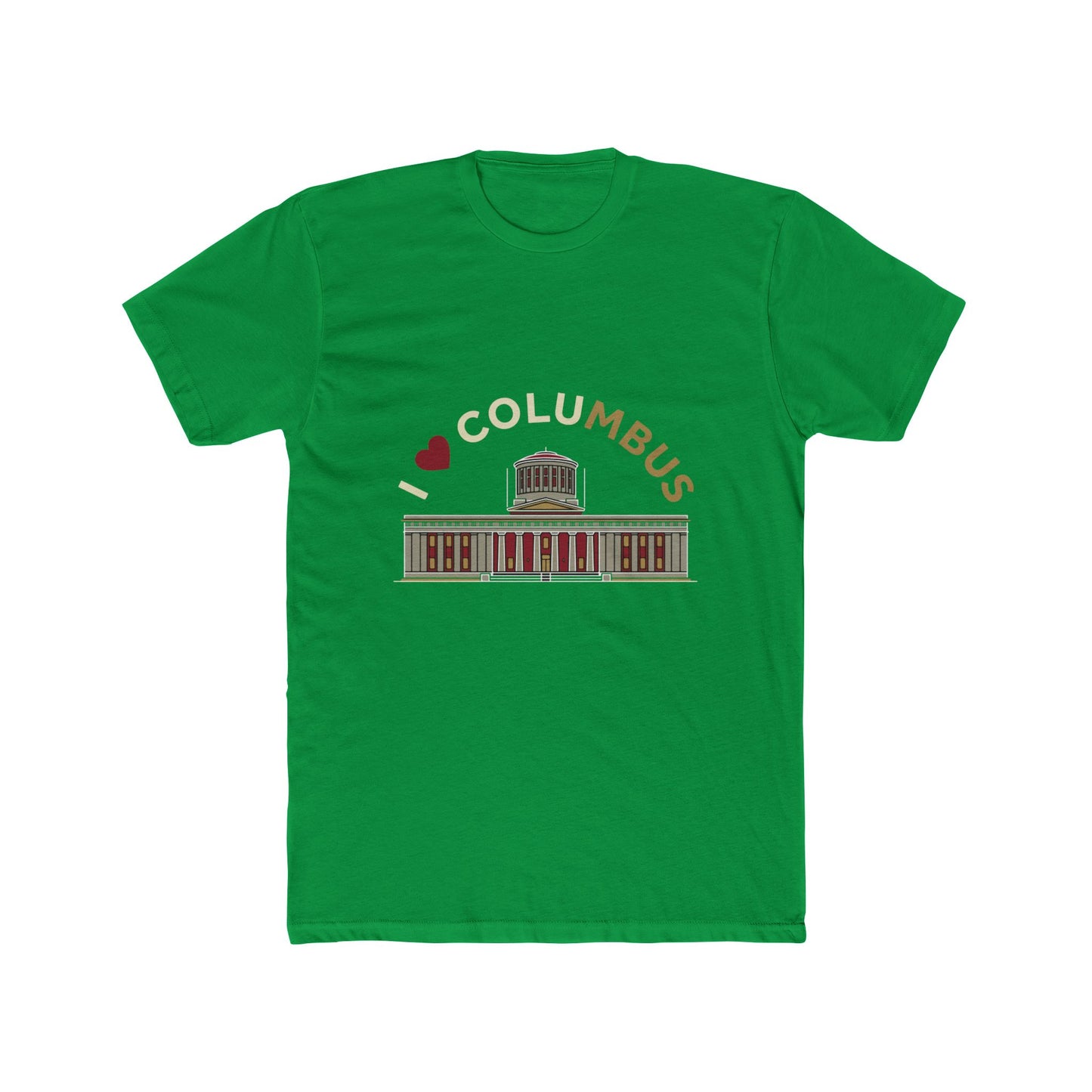 I  Columbus Crew T‑Shirt — Columbus Skyline City Landmark Tee