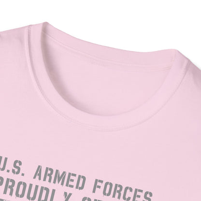 U.S. Armed Forces Proudly Served Navy T-Shirt