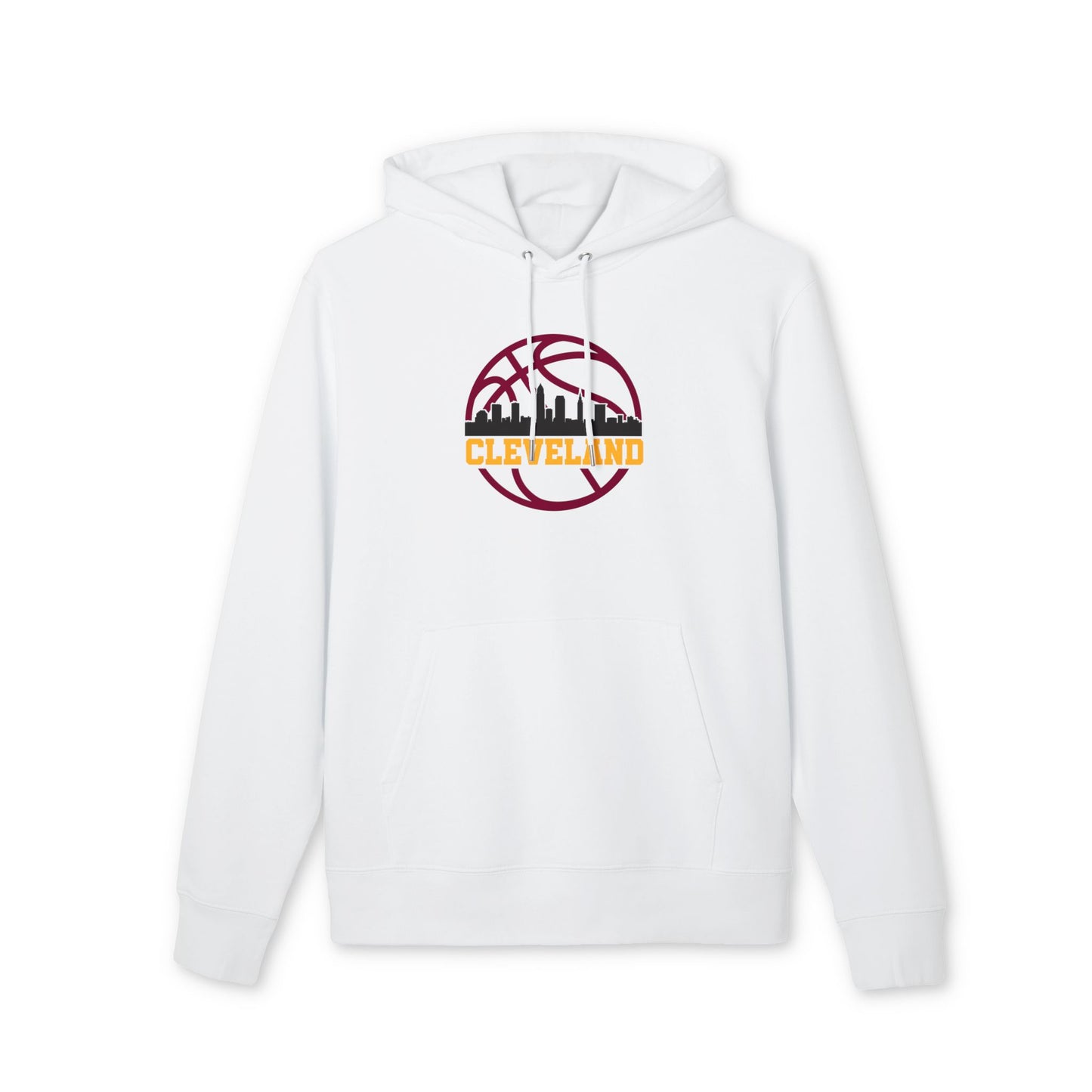 Cleveland Skyline Basketball Hoodie — City Pride Pullover