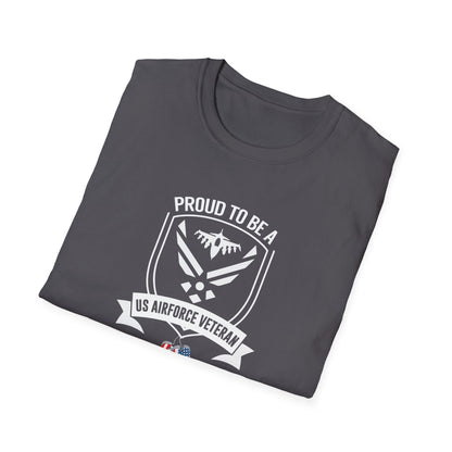 Proud to Be a US Airforce Veteran T-Shirt