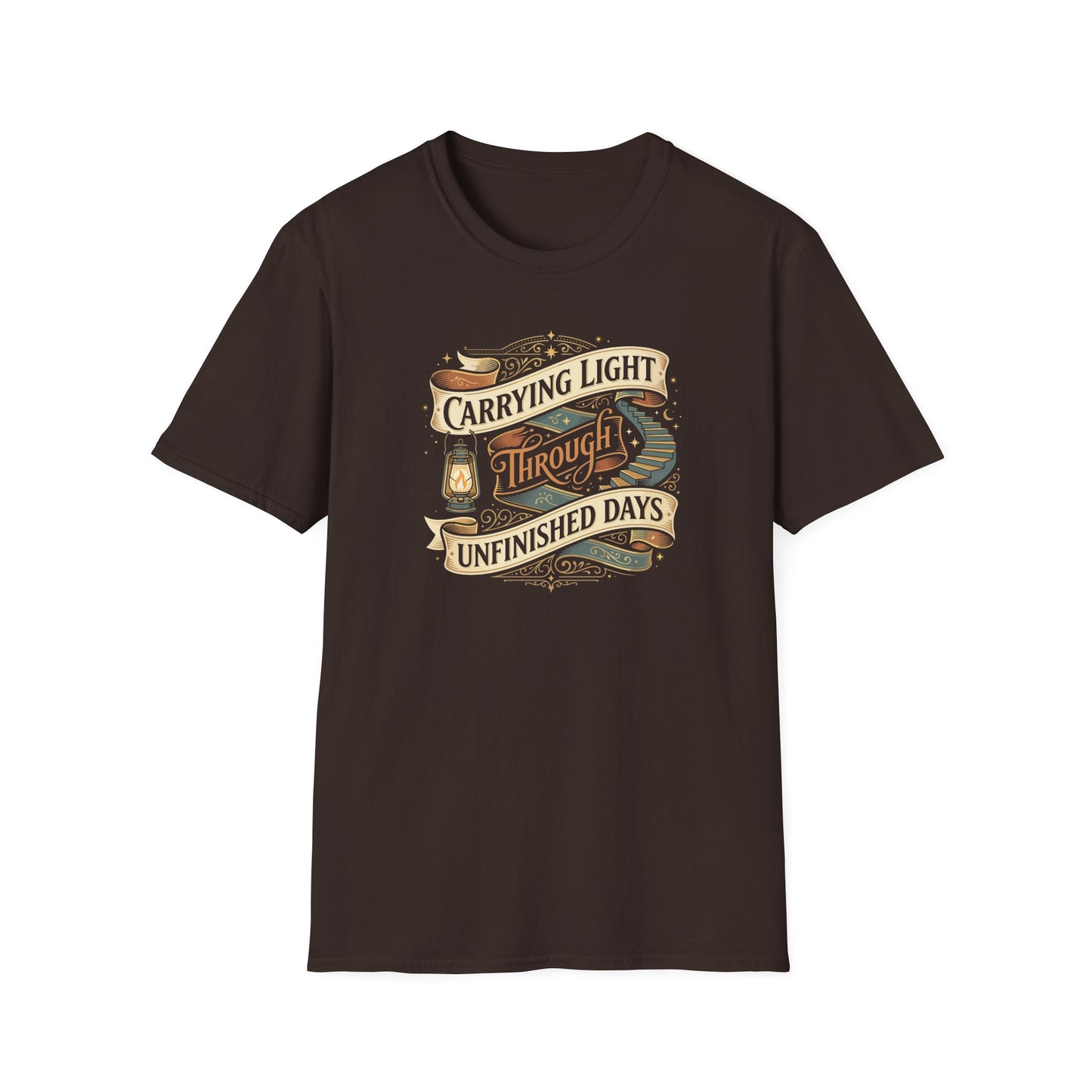 Carrying Light Through Unfinished Days T-Shirt