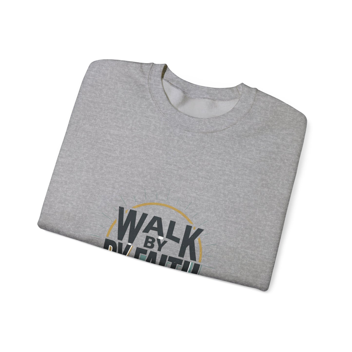 Walk By Faith crewneck Sweatshirt | faith streetwear, washed vintage