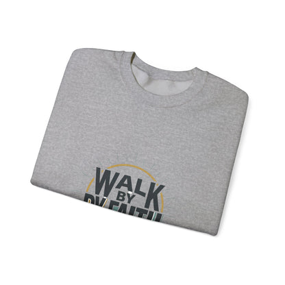 Walk By Faith crewneck Sweatshirt | faith streetwear, washed vintage