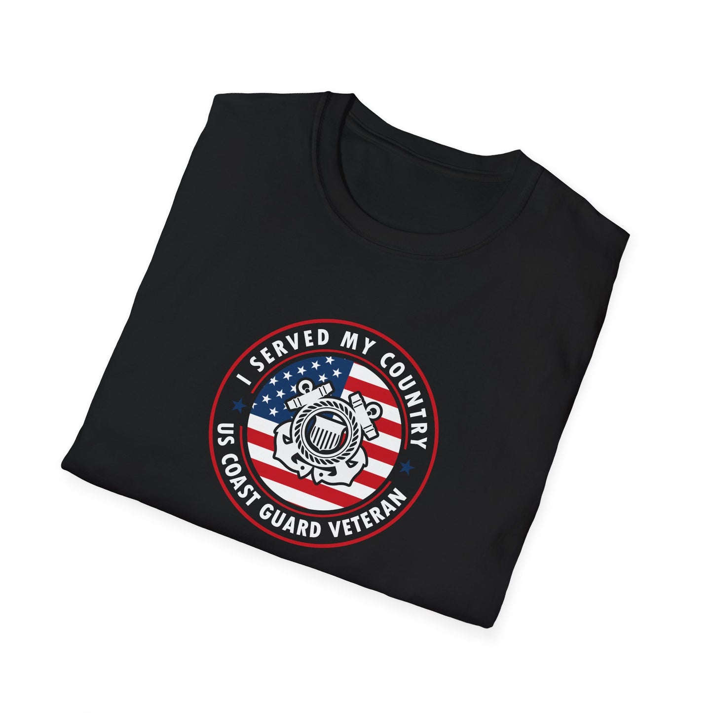I Served My Country US Coast Guard Veteran T-Shirt