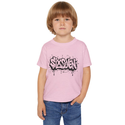 Toddler T-Shirt — Graffiti “SixSeven” Street Art Tee