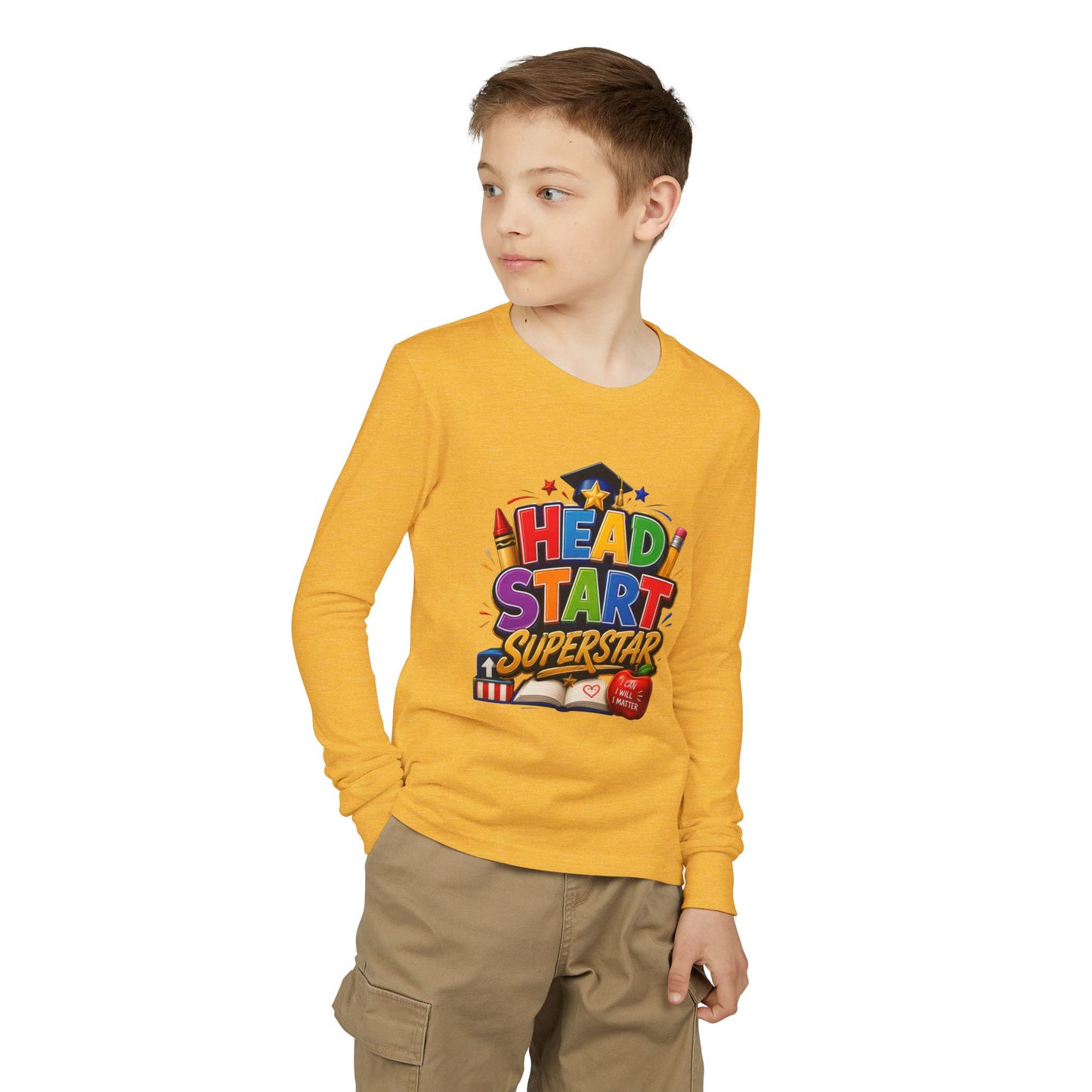 Head Start Superstar Youth Long Sleeve Tee