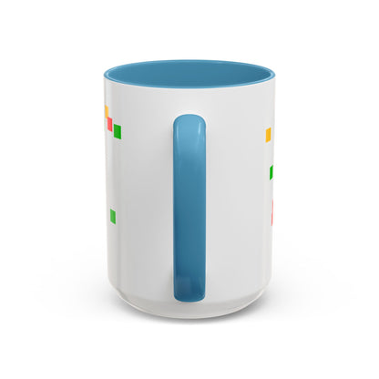Autism Proud Mom Accent Coffee Mug – 11/15oz Color Accent