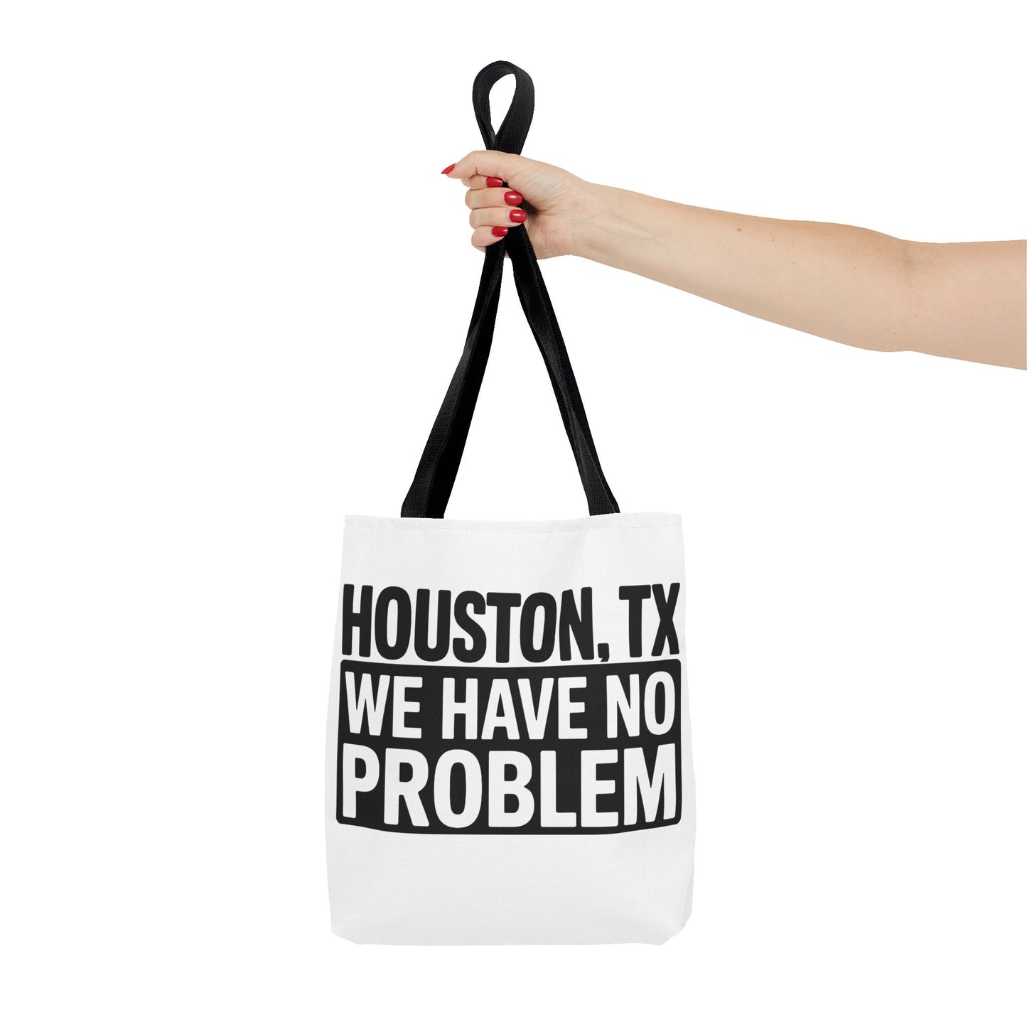 Houston TX Tote Bag — 'We Have No Problem' Graphic Market Tote