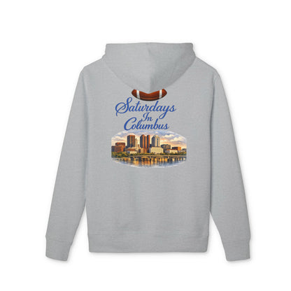Saturdays in Columbus Hoodie — City Skyline Pullover