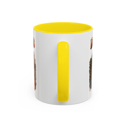 Dallas Skyline Accent Coffee Mug — Texas Souvenir Mug with Guitar & Cityscape