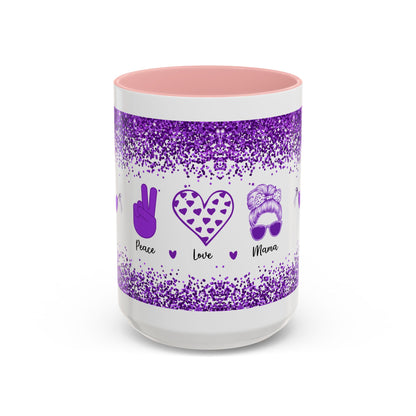 Mama Floral Coffee Mug — Loving Selfless Nurturing 11/15oz