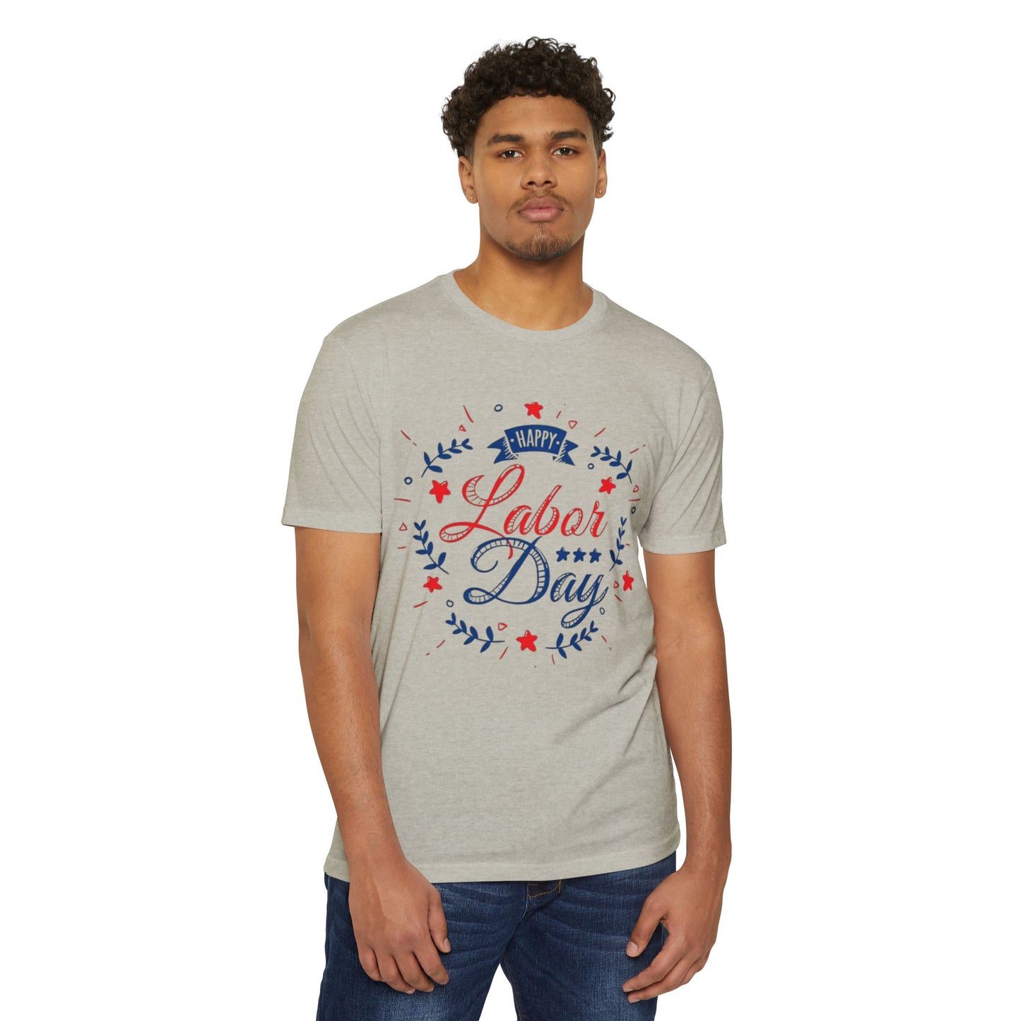 Labor Day T-Shirt – "Happy Labor Day" Patriotic Holiday Tee