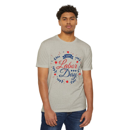 Labor Day T-Shirt – "Happy Labor Day" Patriotic Holiday Tee