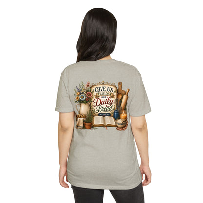 Daily Bread T-Shirt — Vintage Kitchen Bible Design