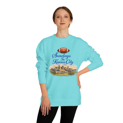 Sundays in Kansas City Sweatshirt — Vintage Skyline Football Crewneck