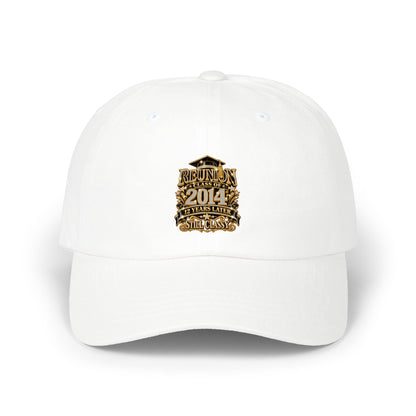 Embroidered 2014 Reunion Dad Cap — Vintage Class Badge Baseball Hat