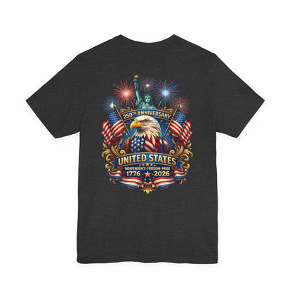 250th Anniversary United States Eagle T-Shirt – 1776–2026 Patriotic Tee