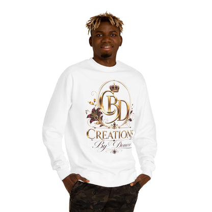 Crewneck Sweatshirt — Creations By Donece Gold Logo Crewneck