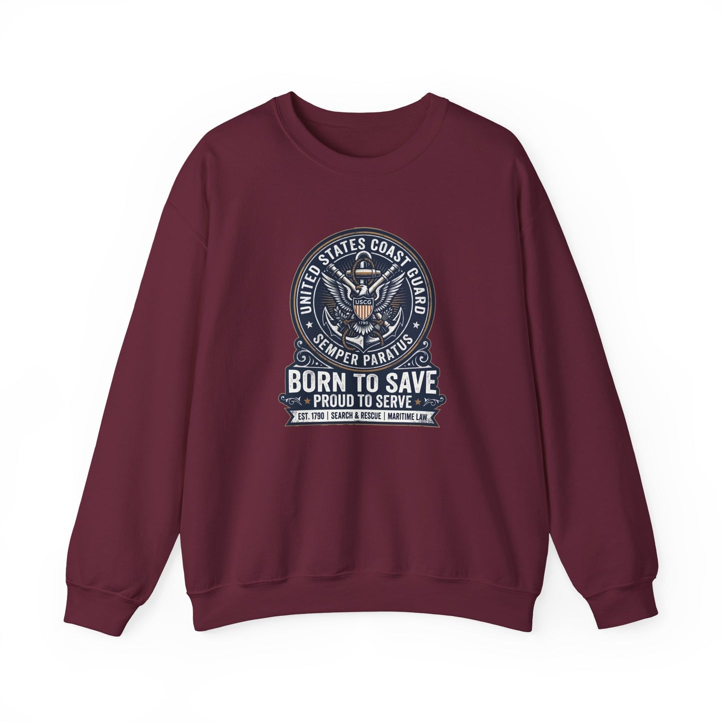 Coast Guard 'Born to Save Sweatshirt