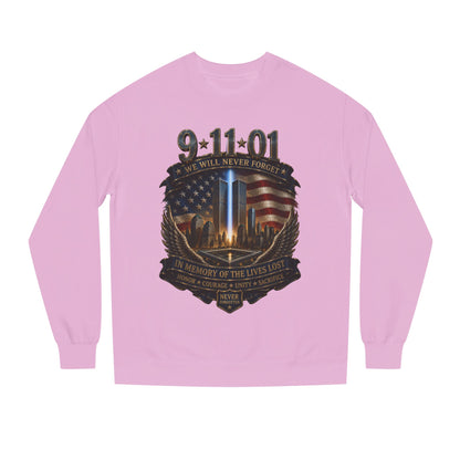 9/11 Never Forget Memorial Sweatshirt – In Memory of the Lives Lost
