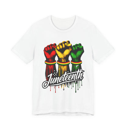 Juneteenth Fist T-Shirt — Black Liberation Pride Tee